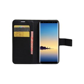 Microsonic Cüzdanlı Deri Samsung Galaxy Note 8 Siyah Cep Telefonu Kılıfı