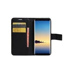 Microsonic Cüzdanlı Deri Samsung Galaxy Note 8 Siyah Cep Telefonu Kılıfı