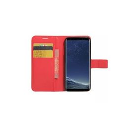 Microsonic Cüzdanlı Deri Samsung Galaxy S8 Plus Kırmızı Kılıf