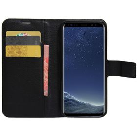 Microsonic Cüzdanlı Deri Samsung Galaxy S8 Plus Siyah Kılıf