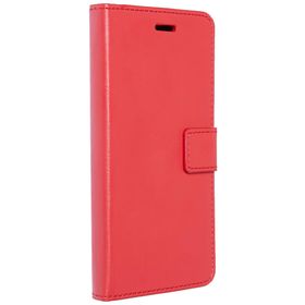 Microsonic Cüzdanlı Deri Vestel Venüs V2 5.0 V Kırmızı Kılıf