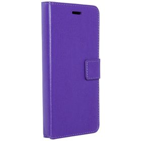 Microsonic Cüzdanlı Deri Vestel Venüs V2 5.0 V Mor Kılıf