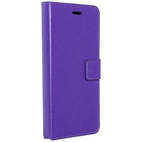 Microsonic Cüzdanlı Deri Vestel Venüs V2 5.0 V Mor Kılıf