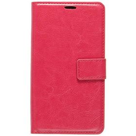 Microsonic Cüzdanlı Deri Vestel Venüs V2 5.5 V Pembe Kılıf