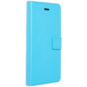 Microsonic Cüzdanlı Deri Vestel Venüs V3 5010 Turkuaz Kılıf