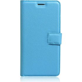 Microsonic Cüzdanlı Deri Vestel Venüs V3 5010 Turkuaz Kılıf