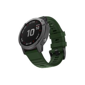 Microsonic Garmin Fenix 5X Plus Quick Fit Strap Band Koyu Yeşil Kordon