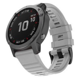 Microsonic Garmin Fenix 6 Pro Solar Gri Quick Fit Strap Band Kordon