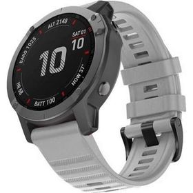 Microsonic Garmin Fenix 6 Pro Solar Gri Quick Fit Strap Band Kordon