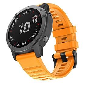 Microsonic Garmin Fenix 6X Pro Quick Fit Strap Band Hardal Kordon