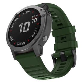Microsonic Garmin Fenix 7 Quick Fit Strap Band Koyu Yeşil Kordon
