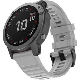 Microsonic Garmin Fenix 7 Sapphire Solar Quick Fit Strap Band Gri Kordon