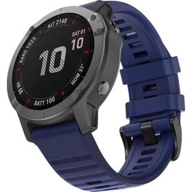 Microsonic Garmin Fenix 7X Sapphire Quick Fit Strap Band Lacivert Solar Kordon