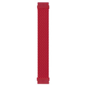 Microsonic Garmin Forerunner 158 Braided Solo Loop Band Kırmızı 135 mm Small Kordon