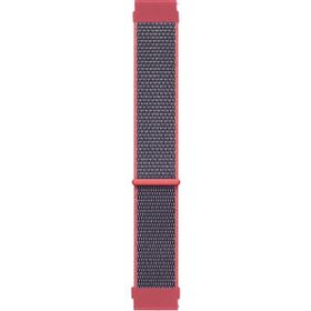 Microsonic Garmin Forerunner 158 Woven Sport Loop Koyu Pembe Hasırlı Kordon