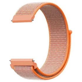 Microsonic Garmin Forerunner 245 Hasırlı Woven Sport Loop Turuncu Kordon