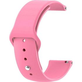 Microsonic Garmin Forerunner 245 Silicone Sport Band Pembe Kordon