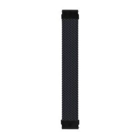 Microsonic Garmin Forerunner 255 Braided Solo Loop Band Siyah Large Kordon