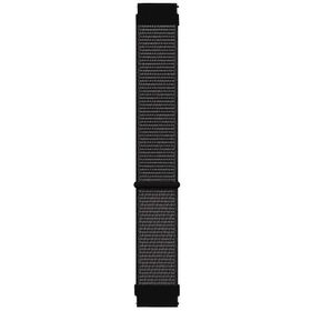 Microsonic Garmin Forerunner 255 Hasırlı Woven Sport Loop Siyah Kordon