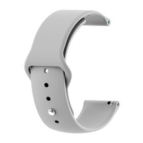 Microsonic Garmin Forerunner 265 Silicone Sport Band Gri Kordon