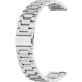 Microsonic Garmin Forerunner 265S Gümüş Metal Stainless Steel Kordon