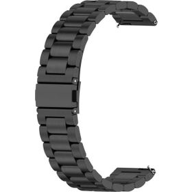 Microsonic Garmin Forerunner 265S Siyah Metal Stainless Steel Kordon