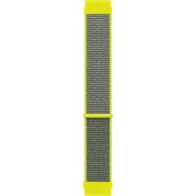 Microsonic Garmin Forerunner 55 Hasırlı Woven Sport Loop Sarı Kordon
