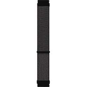 Microsonic Garmin Forerunner 55 Hasırlı Woven Sport Loop Siyah Kordon