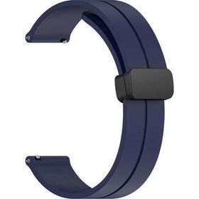 Microsonic Garmin Forerunner 55 Kordon Ribbon Line Lacivert Kordon
