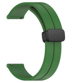Microsonic Garmin Forerunner 55 Kordon Ribbon Line Siyah Kordon