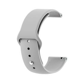 Microsonic Garmin Forerunner 645 Silicone Sport Band Gri Kordon