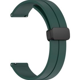 Microsonic Garmin Forerunner 745 Kordon Ribbon Line Koyu Yeşil Kordon