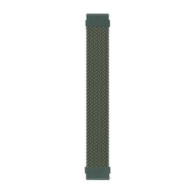 Microsonic Garmin Venu 2 Braided Solo Loop Band Koyu Yeşil 135 mm Small Kordon