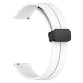 Microsonic Garmin Venu 2 Plus Ribbon Line Beyaz Kordon