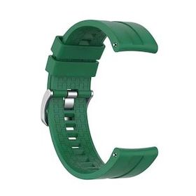 Microsonic Garmin Venu 2 Plus Silicone Rapid Bands Koyu Yeşil Kordon