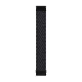 Microsonic Garmin Venu 3 Braided Solo Loop Band Siyah 135 mm Small Kordon
