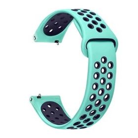 Microsonic Garmin Venu 3 Rainbow Gently Band Yeşil Lacivert Kordon