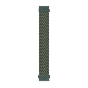 Microsonic Garmin Venu Braided Solo Loop Band Koyu Yeşil Large Kordon