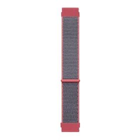 Microsonic Garmin Venu Sq Hasırlı Woven Sport Loop Koyu Pembe Kordon