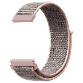 Microsonic Garmin Vivoactive 3 Hasırlı Woven Sport Loop Rose Gold Kordon