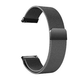 Microsonic Garmin Vivoactive 3 Milanese Loop Siyah Kordon