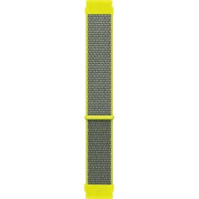 Microsonic Garmin Vivoactive 4 Hasırlı Woven Sport Loop Sarı Kordon