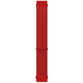 Microsonic Garmin Vivoactive 5 Hasırlı Woven Sport Loop Kırmızı Kordon