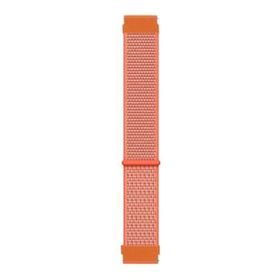 Microsonic Garmin Vivoactive 5 Hasırlı Woven Sport Loop Turuncu Kordon