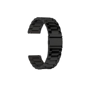 Microsonic Garmin Vivoactive 5 Metal Stainless Steel Siyah Kordon