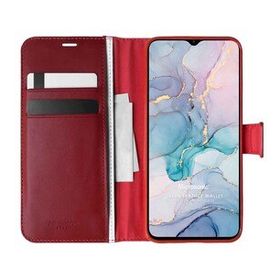 Microsonic General Mobile GM 22 Delux Leather Wallet Kırmızı Cep Telefon Kılıfı