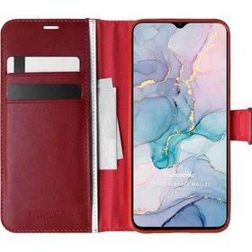 Microsonic General Mobile GM 22 Delux Leather Wallet Kırmızı Cep Telefon Kılıfı