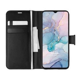 Microsonic General Mobile GM 22 Delux Leather Wallet Siyah Cep Telefon Kılıfı