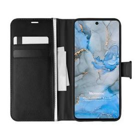 Microsonic General Mobile GM 22 Plus Delux Leather Wallet Siyah Cep Telefon Kılıfı