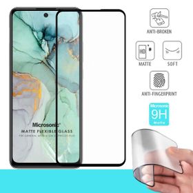 Microsonic General Mobile Gm 22 Plus Seramik Matte Flexible Siyah Ekran Koruyucu